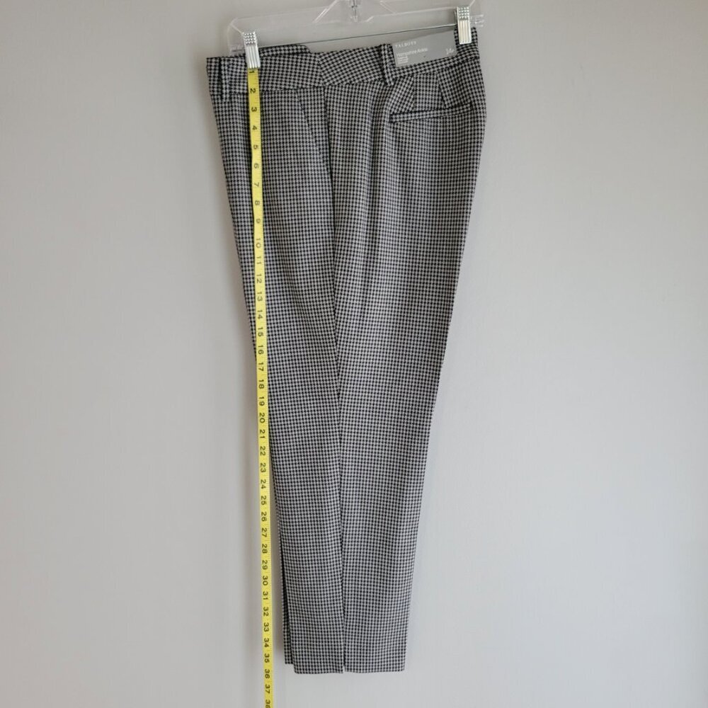 NWT Talbots Hampshire Ankle Pants - Houndstooth Size 14P - Picture 13 of 14